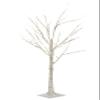 Birch Tree On Metal Base - Indoor/Outdoor 48 LEDs - 47" High view 3