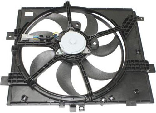 CPP Radiator Single Cooling Fan for Nissan Versa, Versa Note NI3115148