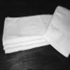 12 New White SPA Gym Salon Hand Towels CAM Border 100% Cotton 16X27 3LBS/DZ view 2