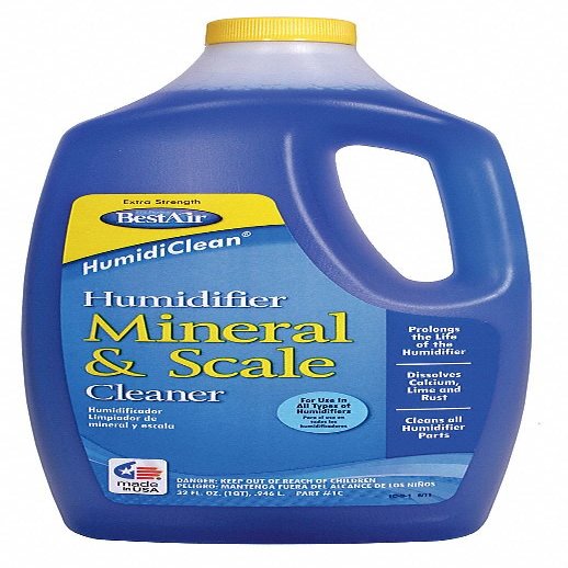 1 Pack of BESTAIR PRO 1C Humidifier Mineral & Scale Cleaner, 32 oz