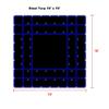 XTARPS 16' x 16' Flatbed Truck Tarp - Light Weight Steel Tarp, Purple view 2
