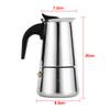 300ml Stainless Steel Moka Coffee Pot, Percolator Stove Top Coffee Pot, Espresso Coffee Maker for Home Office Use view 3