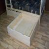 A & L Furniture 2 Piece Bed Drawers, Full, Canary view 1