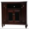 American Heartland Poplar Deluxe Entertainment Console in Yellow view 1