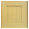 American Heartland Poplar Deluxe Entertainment Console in Yellow view 2