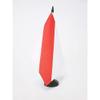 City of Strasbourg Table Flag 5'' x 8'' - Strasbourg Desk Flag 21 x 14 cm - Black plastic stick and base - AZ FLAG view 1