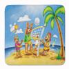 Caroline's Treasures APH0373RUG Bears Playing Volleyball Machine Washable Memory Foam Mat, Bathroom Rug, Non-Slip Bath Mat, Durable Thick Washable Rugs for Kitchen, Bathroom Quick Dry, Decorative Artw view 1
