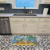 Caroline's Treasures APH0373RUG Bears Playing Volleyball Machine Washable Memory Foam Mat, Bathroom Rug, Non-Slip Bath Mat, Durable Thick Washable Rugs for Kitchen, Bathroom Quick Dry, Decorative Artw view 3