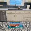 Caroline's Treasures 7407RUG Corgi Sea Shell Find Machine Washable Memory Foam Mat, Bathroom Rug, Non-Slip Bath Mat, Durable Thick Washable Rugs for Kitchen, Bathroom Quick Dry, Decorative Artwork, view 3