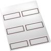 Double Line Border Printable Place Cards, Chocolate, Set of 60 (10 Sheets), Laser & Inkjet Compatible - Wedding, Party, Dinner, and Special Events - Made in the USA view 3