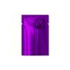 200PCS Glossy Purple/Rose Metallic Foil Open Top Mylar Packaging Bags 12x18cm (4.7x7") view 1