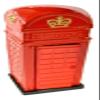Telephone Booth Die Cast Metal Collectible Pencil Sharpener view 1