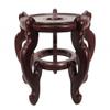 Oriental Rosewood Fish Bowl Stand (6.5" W X 4.5" H) view 2