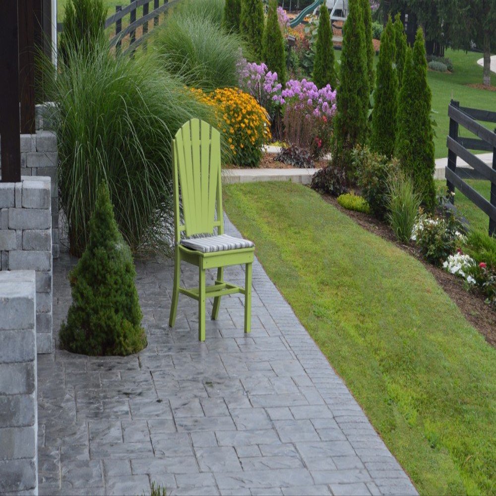 A & L Furniture Adirondack Dining Chair, Lime