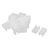 uxcell Plastic Chair Foot U Shaped Floor Glides Tubing Caps Cover 9mm Dia view 1