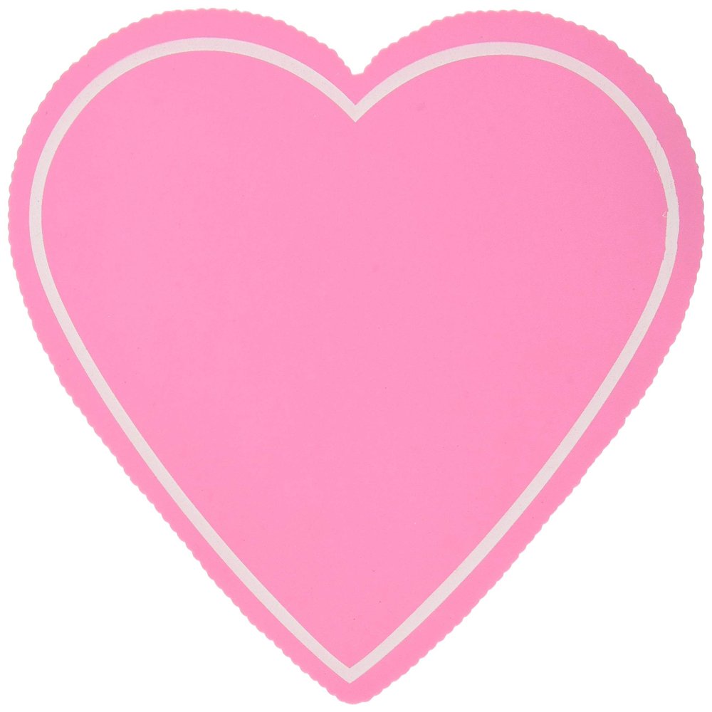 Darice 11" x 10.3" Foam Red Heart Base (1 Pack)