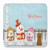 Caroline's Treasures BB2391RUG Merry Christmas Carolers Glen of Imal Tan Machine Washable Memory Foam Mat, Bathroom Rug, Non-Slip Bath Mat, Durable Thick Washable Rugs for Kitchen, Bathroom Quick Dry, view 1