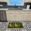 Caroline's Treasures APH5091RUG New Baby Clown Clothesline Machine Washable Memory Foam Mat, Bathroom Rug, Non-Slip Bath Mat, Durable Thick Washable Rugs for Kitchen, Bathroom Quick Dry, Decorative Ar view 3
