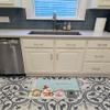 Caroline's Treasures BB2470RUG Merry Christmas Carolers Chow Chow Blue Machine Washable Memory Foam Mat, Bathroom Rug, Non-Slip Bath Mat, Durable Thick Washable Rugs for Kitchen, Bathroom Quick Dry, D view 3