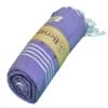 Bersuse Towels Anatolia XL Beach Blanket Throw Blanket Turkish Towel 100% Cotton Extra-Large Quick-Dry Lightweight Premium Peshtemal Towel - 61x82 Inches, Dark Purple (Set of 3) view 2