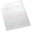 Intertwined Star of David Flourish Jewish Printable Place Cards, Fuschia (Choose Color), Set of 60 (10 Sheets), Laser & Inkjet Printers - Wedding, Party, Dinner, and Special Events view 3
