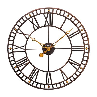AMS Modern Wall Clock with Quartz Movement from