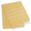 Bersuse Towels Anatolia XL Beach Blanket Throw Blanket Turkish Towel 100% Cotton Extra-Large Quick-Dry Lightweight Premium Peshtemal Towel - 61x82 Inches, Yellow (Set of 3) view 4