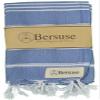 Bersuse Anatolia Bathroom Hand Towels - Premium Cotton Hand Towel for Face - Absorbent, Soft, Lightweight, Space-Saving, Quick-Drying Decorative Turkish Hand Towels - (Set of 12) view 3