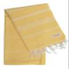 Bersuse Beach Towels Peshtemal Turkish Towels Anatolia Collection Premium Turkish Beach Towel, 100% Cotton, Large, Quick-Dry, Sand-Free, Lightweight - 37x70 Inches, Yellow (Set of 6) view 4