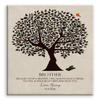 11x14 Mounted Canvas Art Print - Personalized Gift for Brother from Sister Olive You Hero Tree Wedding Day Gift - With Gift Wrapping LTC-C1162 view 1