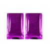 200PCS Glossy Purple/Rose Metallic Foil Open Top Mylar Bags Food Safe Food Snack Storage Bags 10x15cm (3.9x5.9") view 1