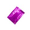 200PCS Glossy Purple/Rose Metallic Foil Open Top Mylar Bags Food Safe Food Snack Storage Bags 10x15cm (3.9x5.9") view 2