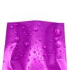 200PCS Glossy Purple/Rose Metallic Foil Open Top Mylar Bags Food Safe Food Snack Storage Bags 10x15cm (3.9x5.9") view 3