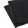 100PCS Black Polyethylene Flat Zip Closure Bags 8x12cm (3.1x4.7") view 3