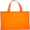 Reusable Convention - Conference Tote Bags Non Woven Bright Colors for Promotions, Orange, Set of 100 view 1