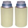 Blank Thick Foam Old School Can Cooler (2 Pack, Natural) view 1
