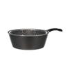 ALLUFLON Tradition Italy Fryer with Basket, Aluminium, Black, 24 cm view 4