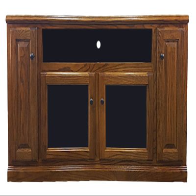 American Heartland Oak TV Stand, Medium