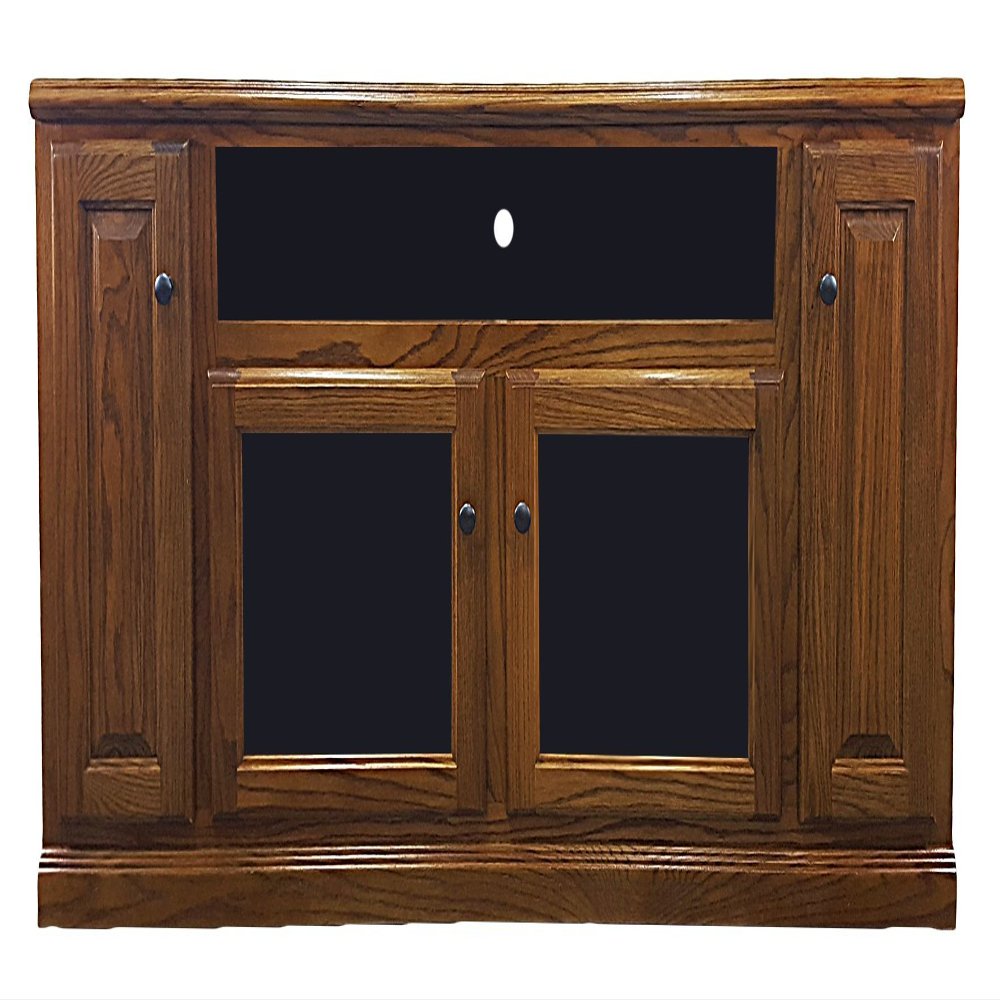 American Heartland Oak TV Stand, Medium