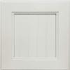 American Heartland Poplar Tall Curve Corner TV Stand in Soft White view 4