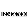 Religious Supply Hymn Board Numbers; Card Height 3 to 5 view 1