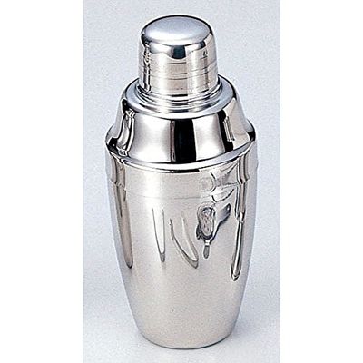 18-8 Shaker [3.3 x 7.7 inches (8.4 x 19.6 cm), A500cc, 11.8 oz (320 g), Kitchen Utensils, Restaurant, Ryokan, Japanese Tableware, Stylish, Commercial Use