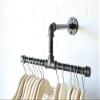 12" Urban Industrial Pipe Wall Rack - Clothing Rack, Closet Organization, Retail Display view 3
