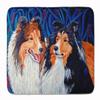 Caroline's Treasures 7508RUG Sheltie Machine Washable Memory Foam Mat, Bathroom Rug, Non-Slip Bath Mat, Durable Thick Washable Rugs for Kitchen, Bathroom Quick Dry, Decorative Artwork, view 1