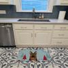 Caroline's Treasures BB1707RUG Winter Holiday German Shepherd Machine Washable Memory Foam Mat, Bathroom Rug, Non-Slip Bath Mat, Durable Thick Washable Rugs for Kitchen, Bathroom Quick Dry, Decorative view 3