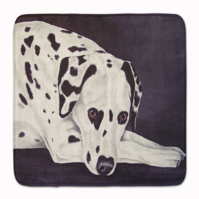 Caroline's Treasures AMB1193RUG Dal Dalmatian Machine Washable Memory Foam Mat, Bathroom Rug, Non-Slip Bath Mat, Durable Thick Washable Rugs for Kitchen, Bathroom Quick Dry, Decorative Artwork,