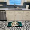 Caroline's Treasures BB2209RUG Halloween Scary Lowchen Machine Washable Memory Foam Mat, Bathroom Rug, Non-Slip Bath Mat, Durable Thick Washable Rugs for Kitchen, Bathroom Quick Dry, Decorative Artwor view 4