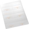Decadent Flourish Printable Place Cards, Orange (Choose Color), Set of 60 (10 Sheets), Laser & Inkjet Printers - Wedding, Party, Dinner, and Special Events - Made in the USA view 3