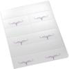Decadent Flourish Printable Place Cards, Eggplant (Choose Color), Set of 60 (10 Sheets), Laser & Inkjet Printers - Wedding, Party, Dinner, and Special Events - Made in the USA view 3