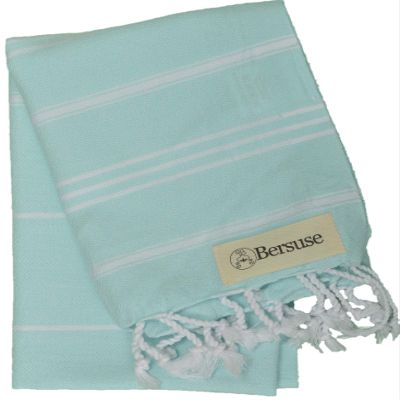 Bersuse Anatolia Bathroom Hand Towels - Premium Cotton Hand Towel for Face - Absorbent, Soft, Lightweight, Space-Saving, Quick-Drying Decorative Turkish Hand Towels - (Set of 12)